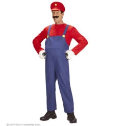 Muts Loodgieter Volw. -Kostuums Met Halloween-Thema 00077 d