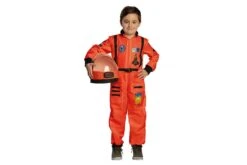 Astronaut Kind Oranje Zonder Helm
