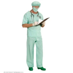 Chirurg Spoedeisende Hulp -Kostuums Met Halloween-Thema 00461 d