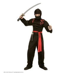 Super Ninja Kind -Kostuums Met Halloween-Thema 00526 b
