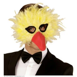 Veren Masker Vogel, Geel -Kostuums Met Halloween-Thema 00579 d