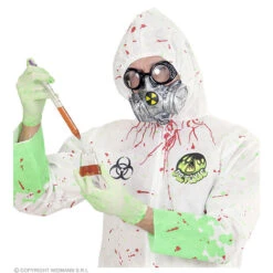 Latex Gasmasker -Kostuums Met Halloween-Thema 00831 b