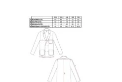 Boerenovertrek Jasje Unisex -Kostuums Met Halloween-Thema 00927 9 keper jasje maten