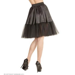 Petticoat Zwart 01085-FINIDI -Kostuums Met Halloween-Thema 01085 b