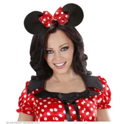 Hoofdband Muis Met Strikje -Kostuums Met Halloween-Thema 01120 b