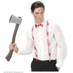 Psycho Set -Kostuums Met Halloween-Thema 01154 d