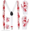 Psycho Set Extra -Kostuums Met Halloween-Thema 01156 a