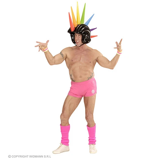 Obplaasbare Meerkleurige Helm 5 Obplaasbare Meerkleurige Helm - Afbeelding 3