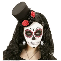 Oorbellen Camee Schedel -Kostuums Met Halloween-Thema 01783 b