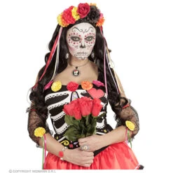 Oorbellen Camee Schedel -Kostuums Met Halloween-Thema 01783 d