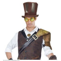 Bril, Steampunk Goud -Kostuums Met Halloween-Thema 01787 d