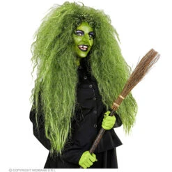 Pruik, Heks -Kostuums Met Halloween-Thema 02083 b
