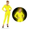 Neon Geel Bodysuit -Kostuums Met Halloween-Thema 03040 a