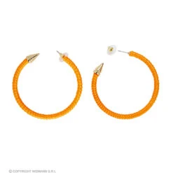 Oorbellen Neon Oranje