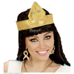 Oorbellen Slang Van Goud Met Rode Steen Ogen 5 Oorbellen Slang Van Goud Met Rode Steen Ogen -Kostuums Met Halloween-Thema 03573 b