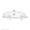 Tiara Zilver Strass -Kostuums Met Halloween-Thema 03581 a