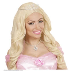 Tiara Zilver Strass -Kostuums Met Halloween-Thema 03581 b