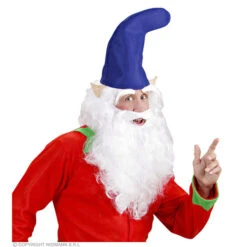 Kaboutermuts Blauw -Kostuums Met Halloween-Thema 0386B d