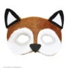 Plushe Oogmasker, Vos -Kostuums Met Halloween-Thema 03882 a