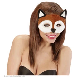 Plushe Oogmasker, Vos -Kostuums Met Halloween-Thema 03882 b