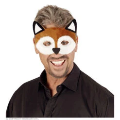 Plushe Oogmasker, Vos -Kostuums Met Halloween-Thema 03882 d