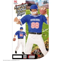 American Football Speler -Kostuums Met Halloween-Thema 03921 d