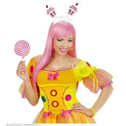 Hoofdband Met Verjaardagscake Klein 7 Hoofdband Met Verjaardagscake Klein -Kostuums Met Halloween-Thema 04147 d