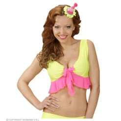 Haarclip Mini Kegel Neon Happy Birthday -Kostuums Met Halloween-Thema 04148 d