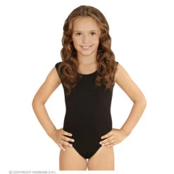 Mouwloze Body Ass. Maten Kind, Zwart