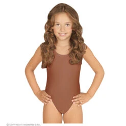 Mouwloze Body Ass. Maten Kind, Lichaamskleur