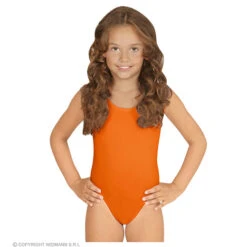 Mouwloze Body Ass. Maten Kind, Oranje