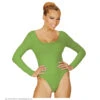 Body Volwassen Met Knoopsluiting, Groen -Kostuums Met Halloween-Thema 04341 a