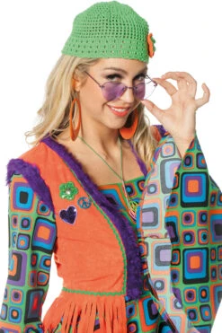 Hippie Oranje -Kostuums Met Halloween-Thema 10166 320155 XX 60