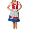Dirndl Jurk Rood/blauw -Kostuums Met Halloween-Thema 10181 320284 XX 10
