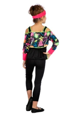 Retro Aerobic Fitness Girl (V) -Kostuums Met Halloween-Thema 10256 3273 XX 30