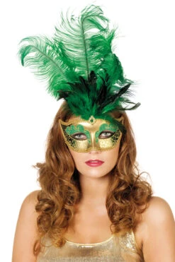 Venetiaans Masker Grote Veer -Kostuums Met Halloween-Thema 10403 34350 10 10