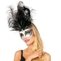Venetiaans Masker Grote Veer -Kostuums Met Halloween-Thema 10403 34350 27 10