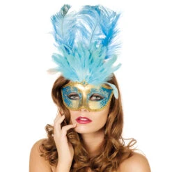 Venetiaans Masker Grote Veer -Kostuums Met Halloween-Thema 10403 34350 51 10