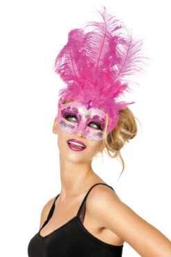 Venetiaans Masker Grote Veren/muzieknoot -Kostuums Met Halloween-Thema 10406 34355 14 10