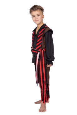 Piratenjongen Bruin/rood -Kostuums Met Halloween-Thema 10462 3527 XX 20