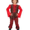 Piratenmeisje Bruin/rood -Kostuums Met Halloween-Thema 10463 3528 XX 10
