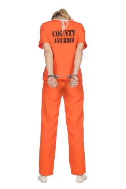 Jailbird Orange -Kostuums Met Halloween-Thema 10528 4023 XX 30