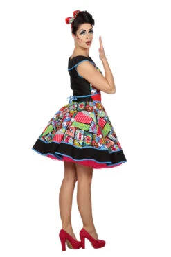 Pop-Art (V) -Kostuums Met Halloween-Thema 10660 4354 XX 21