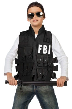 FBI Vest De Luxe Kids