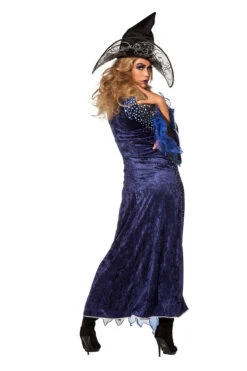 Tovenaarsdame Sterren Blauw 8 Tovenaarsdame Sterren Blauw -Kostuums Met Halloween-Thema 10732 4548 XX 30