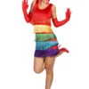 Jurk Charleston Regenboog -Kostuums Met Halloween-Thema 10789 4775 XX 10