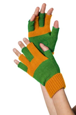 Handschoenen Vingerloos Gebreid Uni 39 Handschoenen Vingerloos Gebreid Uni -Kostuums Met Halloween-Thema 10924 51040 68 10