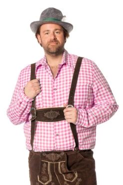 Overhemd Tiroler -Kostuums Met Halloween-Thema 10948 5176 B 40