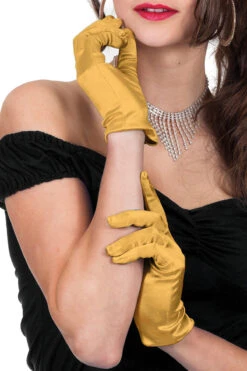 Gala Handschoen Satijn 20cm -Kostuums Met Halloween-Thema 10959 52007 28 10