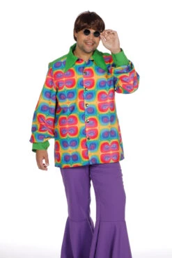 Hemd Psychedelic -Kostuums Met Halloween-Thema 10986 5245 XX 40